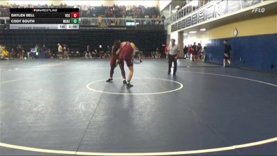 197 lbs Champ. Round 1 - Cody South, Mt. San Antonio College vs Daylen Bell, Victor Valley College