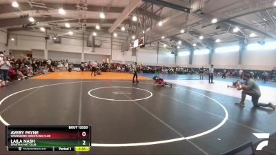 75 lbs Semifinal - Avery Payne, Winnsboro Wrestling Club vs Laila Nash, Spartan Mat Club