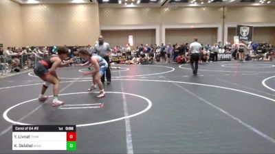 157 lbs Consi Of 64 #2 - Yaniv Livnat, Team Aggression vs Koby Delahel, Mingus WC