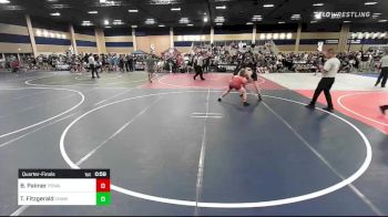 130 lbs Quarterfinal - Bryce Palmer, Poway Elite vs Timmy Fitzgerald, Champ Academy
