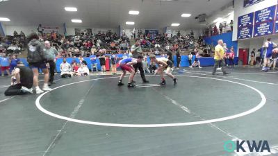 119 lbs Consi Of 4 - Blake O'Brien, OKC Saints Wrestling vs Beau Hightower, Chandler Takedown Club