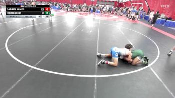 126 lbs Quarters & Wb (16 Team) - Gabriel James, Franklin Central Flashes A vs Krish Sahu, Grayslake Central