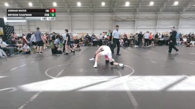 106 lbs Finals (2 Team) - Jordan Bates, Freakztyle Wrecking Crew vs Bryson Chapman, St Vincent St Mary