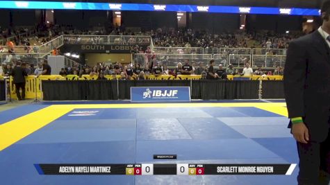 Scarlett Monroe Nguyen vs Adelyn Nayeli Martinez 2025 Pan Kids Jiu-Jitsu IBJJF Championship