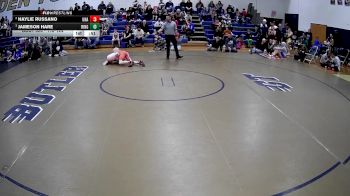 116-124 lbs Round 1 - Haylie Russano, Unafiliated vs Jameson Hare, Morgantown Mohigans