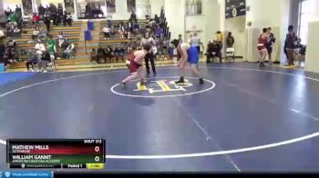 222 lbs Cons. Semi - William Gannt, American Christian Academy vs Mathew Mills, Dothan HS