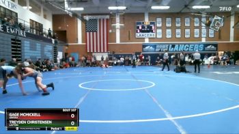 138 lbs Cons. Round 4 - Gage McMickell, Uintah vs Treyden Christensen, Layton