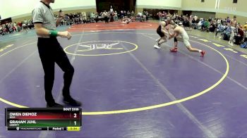 150B Champ. Round 1 - Owen Diemoz, Nixa vs Graham Juhl, Liberty