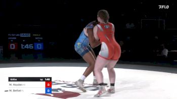 152 lbs Final - Maddie Hayden, Michigan vs Mya Bethel, Florida