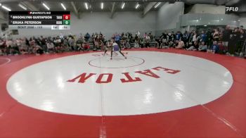 115 lbs Cons. Round 7 - Brooklynn Gustafson, Thornton vs Eruka Peterson, Walsenburg