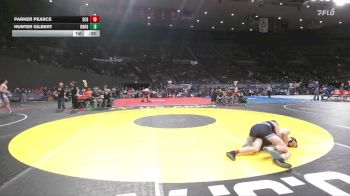 3A Boys 113 lbs Cons. Round 3 - Hunter Gilbert, Banks Boys vs Parker Pearce, Santiam Christian Boys