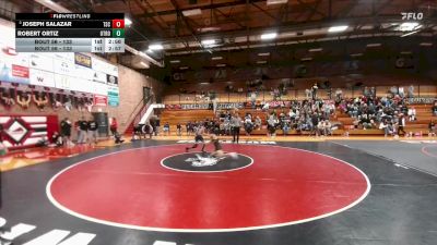 133 lbs 5th Place Match - Joseph Salazar, Trinidad State vs Robert Ortiz, Otero Junior College