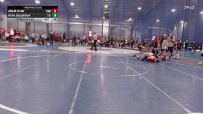 126 lbs Consi Of 8 #2 - Adam Khan, St. Anthony's vs Ryan Goldstein, The Way Wrestling Academy