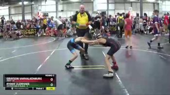65 lbs Round 2 (6 Team) - Grayson VanValkenburg, ARES vs Ryder Ulenhake, Untouchables Black