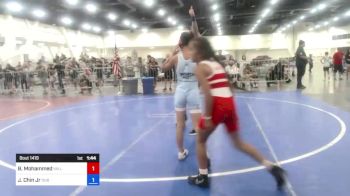 89 lbs Consi Of 4 - Brielle Mohammed, Valley Wrestling Club vs Jeffrey Chin Jr, DUB Wrestling
