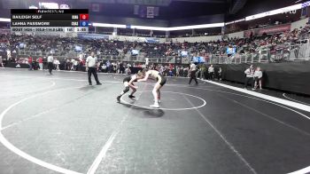 105.6-114.9 lbs Round Of 32 - Baileigh Self, King Select vs Lahna Passmore, Chase County Wrestling Club