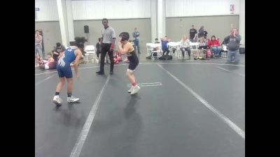 68 lbs Round 1 (3 Team) - Max Chen, Florida Scorpions vs Teagan Delce, Smithfield Youth Wrestling