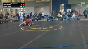 157 lbs Kolby Smith, Sheridan vs Tate Winter, Rapid City Cobblers