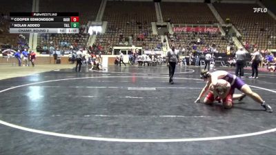 1A-4A 215 Champ. Round 2 - Nolan Addeo, Tallassee vs Cooper Edmondson, Oak Grove