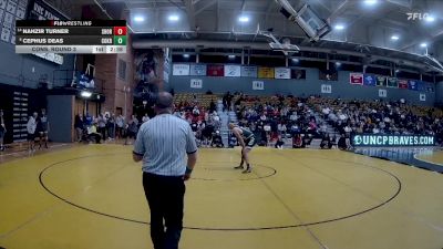 184 lbs Cons. Round 3 - Nahzir Turner, Shorter vs Cephus Deas, Coker