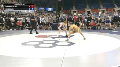 113 lbs Champ. Rd Of 64 - Thales Silva, California vs John Bean, Connecticut