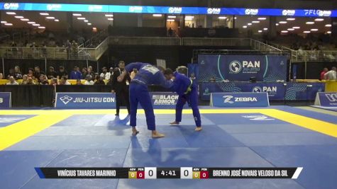 Brenno José Novais Veloso Da Sil vs Vinícius Tavares Marinho 2026 Pan Jiu Jitsu IBJJF Championship