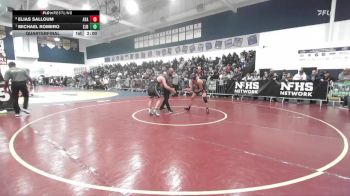 150 lbs Quarterfinal - Michael Romero, St. John Bosco vs Elias Salloum, Ayala