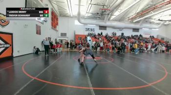 215 lbs 5th Place Match - Trevor Eckhardt, Riverton vs Landon Merry, Lockwood (Billings)