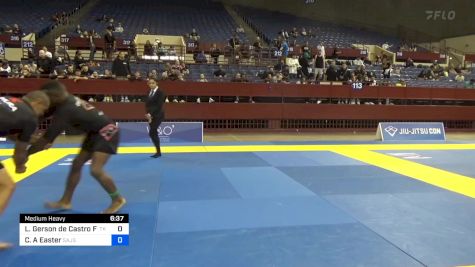 Luciano Gerson De Castro Ferreir vs Christopher A Easter 2024 Pan IBJJF Jiu-Jitsu No-Gi Championship