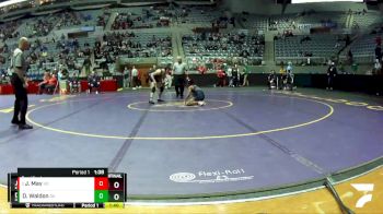 113 lbs Semifinal - Jalen May, Kokomo vs Drew Waldon, Dekalb