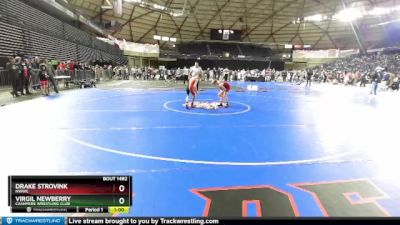 71 lbs Cons. Round 6 - Drake Strovink, NWWC vs Virgil Newberry, Cashmere Wrestling Club