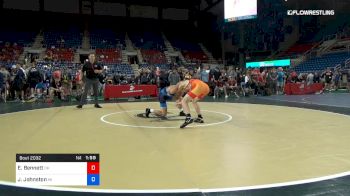 138 lbs Cons 16 #2 - Evan Bennett, Ohio vs James Johnston, Michigan
