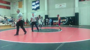 Boys 126 lbs Semifinal - Najib Issoufou, Manhattan vs Dayton Winkler, Wabaunsee