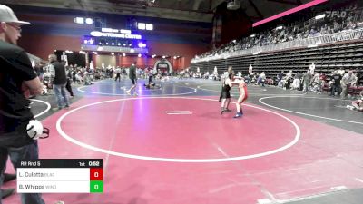 Rr Rnd 5 - Louie Culotta, Black Fox Wrestling Academy vs Bennett Whipps, Windy City WC