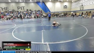 50 lbs 3rd Place Match - Ledger Collins, Olympus-Skyline vs Knox Staheli, Bear River Wrestling Club