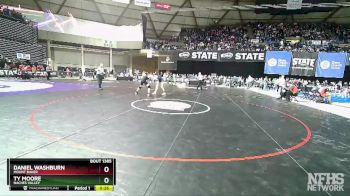 1A 145 lbs 3rd Place Match - Daniel Washburn, Mount Baker vs Ty Moore, Naches Valley