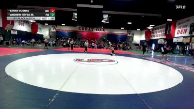 113 lbs 1st Place Match - Ethan Duenas, La Serna vs Andrew Reyes Jr., Pacifica/GG