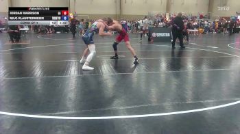 132 lbs Consi Of 4 - Jordan Harrison, Lake Gibson vs Milo Klaustermeier, Trident Wrestling Club
