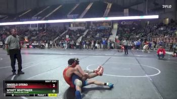 113 lbs Cons. Round 3 - Angelo Otero, Holcomb vs Wyatt Whittaker, Bobcat Wrestling Club