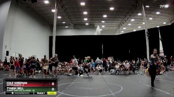 115 lbs Round 7 (8 Team) - Tyheim Bell, Junior Terps USA Allstars vs Cole Wireman, Dayton Bandits