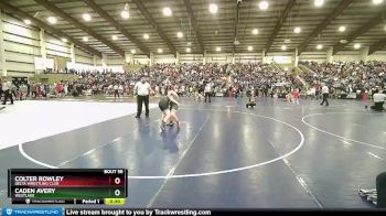 105+ Cons. Round 2 - Caden Avery, Westlake vs Colter Rowley, Delta Wrestling Club