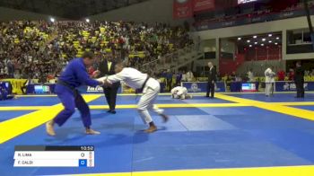 RICARDO LIMA vs FABIO CALOI 2018 World IBJJF Jiu-Jitsu Championship