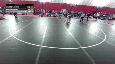 16U Boys - 126 lbs Cons. Round 3 - Colton Shurpit, Askren Wrestling Academy vs Jameson Adkins, Wisconsin