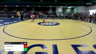 175 lbs Consi Of 64 #2 - Fares Alkurdasi, NC vs Zachary Taylor, MI