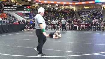 138 lbs Quarterfinal - Sawyer Wieland, Independence vs Kooper Waugh, West Delaware, Manchester