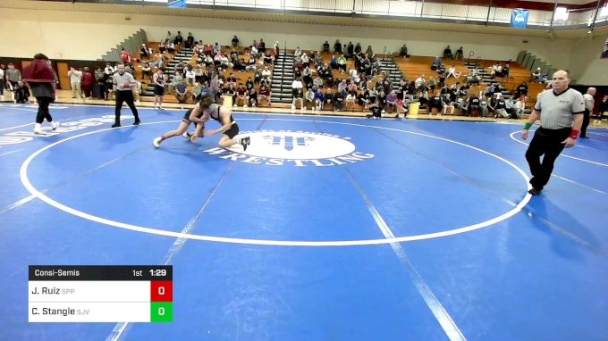 165 lbs Consolation - Joseph Ruiz, St. Peter's Prep vs Cole Stangle, St ...