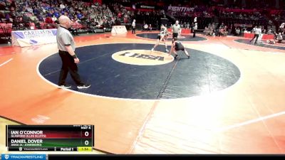 1A 138 lbs Cons. Round 2 - Daniel Dover, Anna (A.-Jonesboro) vs Ian O`Connor, Glasford (Illini Bluffs)