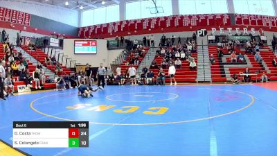 121 lbs Semifinal - Dominic Costa, Thomas Jefferson vs Salvatore Colangelo, Franklin Regional