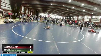 42 lbs Cons. Round 2 - Jase Imlay, Iron County Wrestling Academy vs Cooper McClure, Fremont Wrestling Club