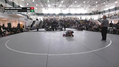 106 lbs Round 1 (16 Team) - Rylan Williams, Walnut Grove vs Larry Lopez-Cortes, Wayne County HS